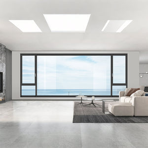 ZIDEA Powder Coating Customzied Colors Thermal Break Aluminum Windows Low-E Triple Glazed Sound Proof Windows For Villa