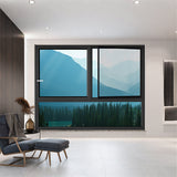 ZIDEA Aluminum Window Sound Proof Triple Glazed Thermal Break Aluminum Windows With Screen Netting For Residential  Projects