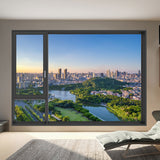 Tilt And Turn Window Energy Efficient Thermal Break Aluminum Windows Double Glazed Glasee Casement Window