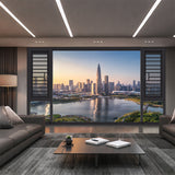 118 window screen integrated casement window