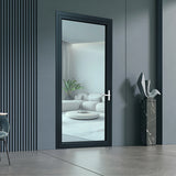 Aluminum Door Manufacturers Heavy Duty Thermal Break Aluminum Casement Door For Residential House Commercial
